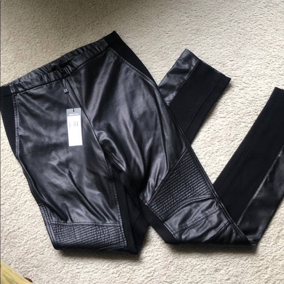 BCBGMaxAzria Pants - Faux leather BCBG MADDOCK pants